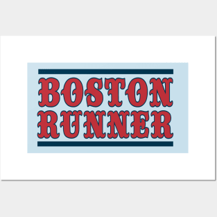 Boston Runner Posters and Art